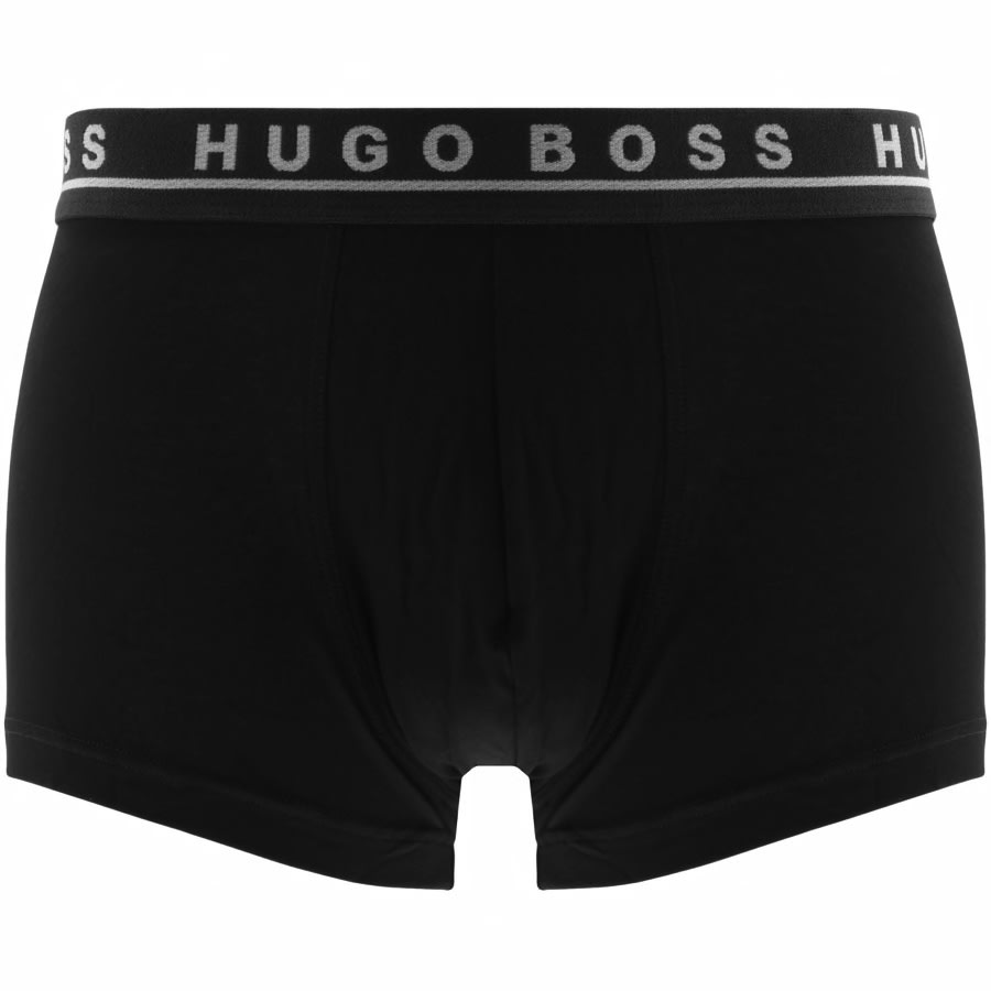 Alternative Image for ProductBOSS Underwear Triple Pack Trunks Black3